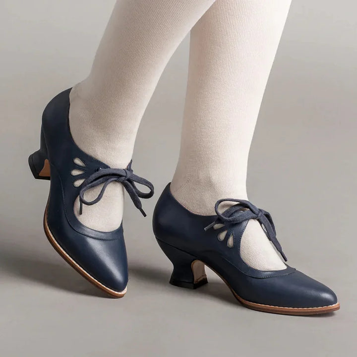 Aliams | Edwardianische Lederschuhe für Damen