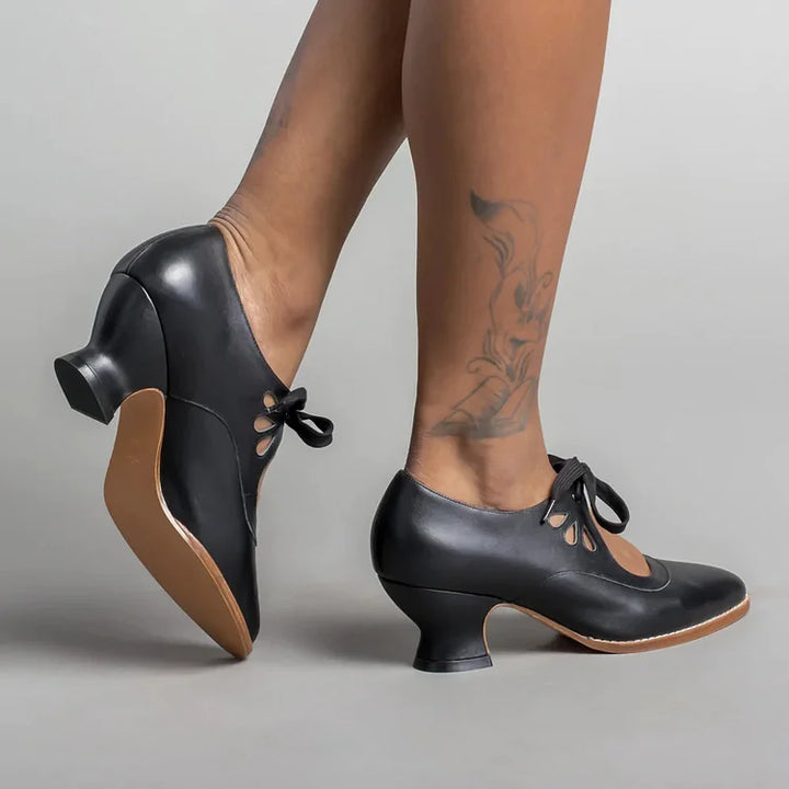 Aliams | Edwardianische Lederschuhe für Damen