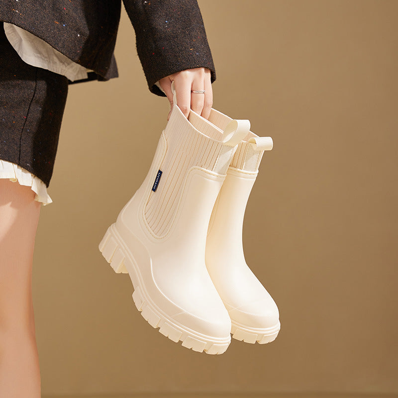 Aliams | Gummistiefel Wasserdicht mit Antirutschsohle, Perfekt für Regenwetter