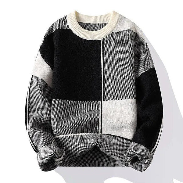 Stilvoller Herrenpullover Gemütlich Und Warm