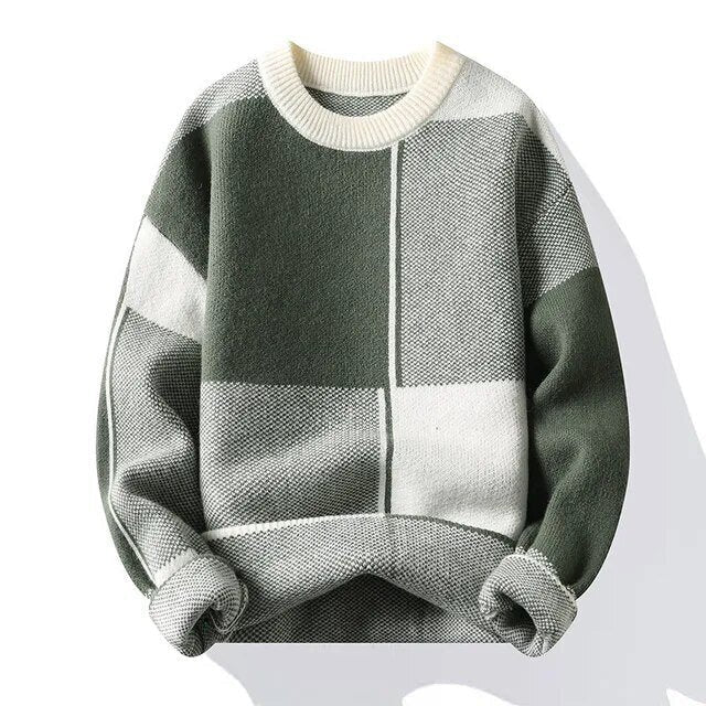 Stilvoller Herrenpullover Gemütlich Und Warm