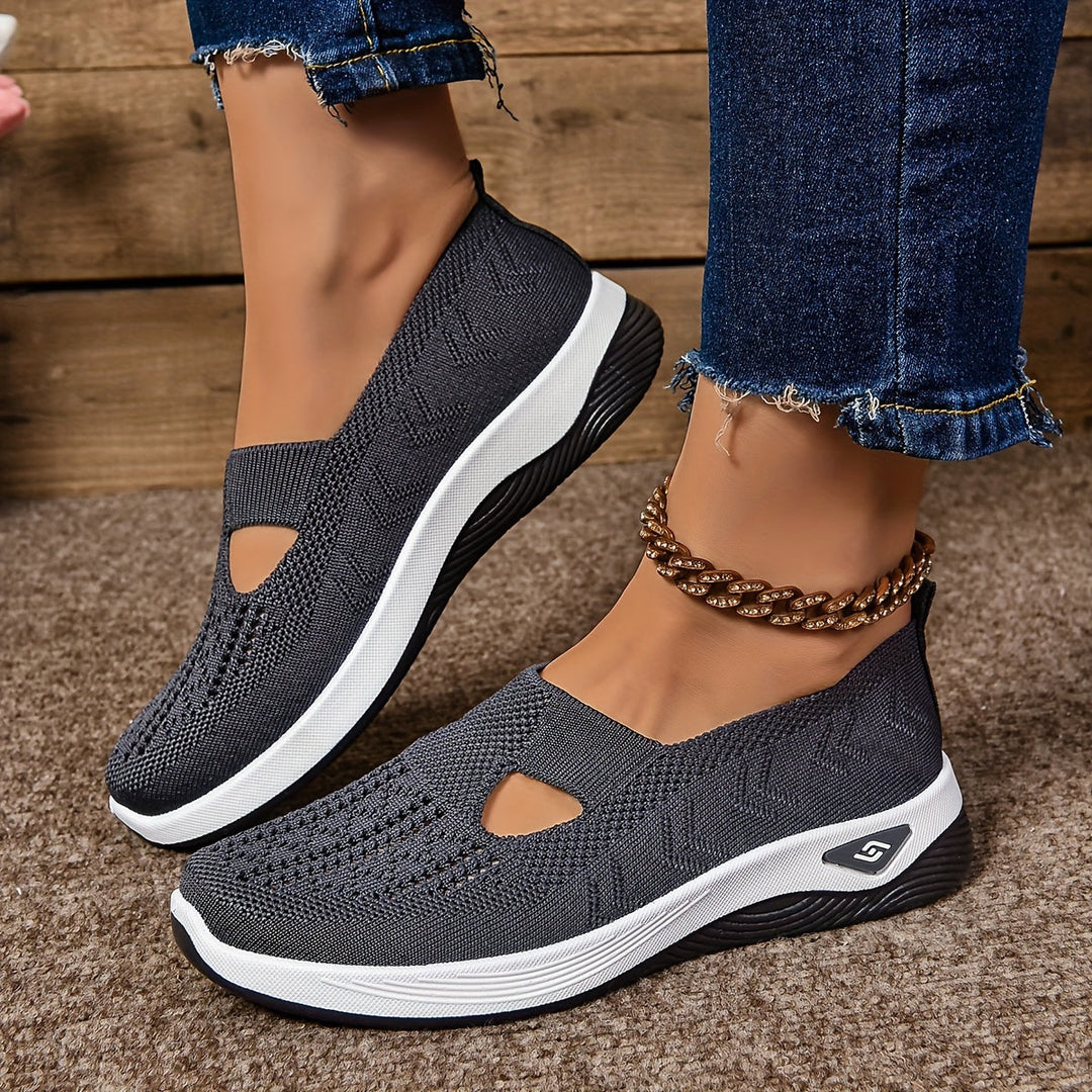 Aliams | Atmungsaktive Orthopädische Slip On Sneakers für Damen