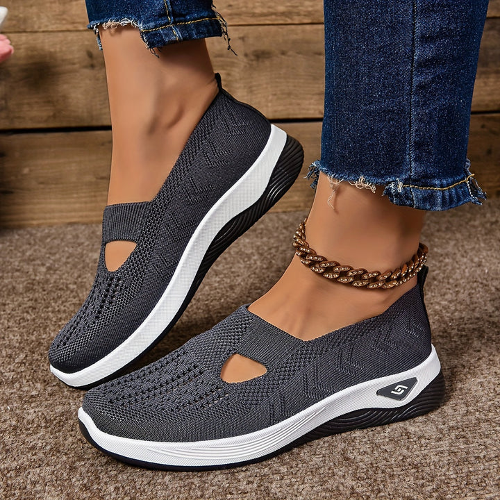 Aliams | Atmungsaktive Orthopädische Slip On Sneakers für Damen