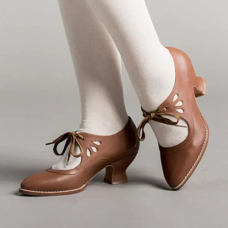 Aliams | Edwardianische Lederschuhe für Damen