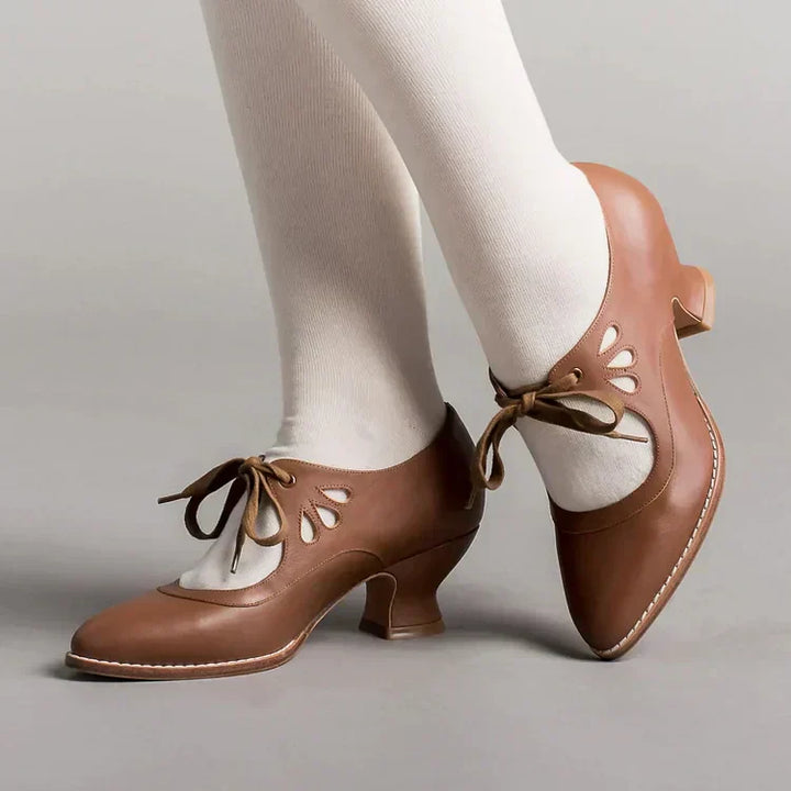 Aliams | Edwardianische Lederschuhe für Damen