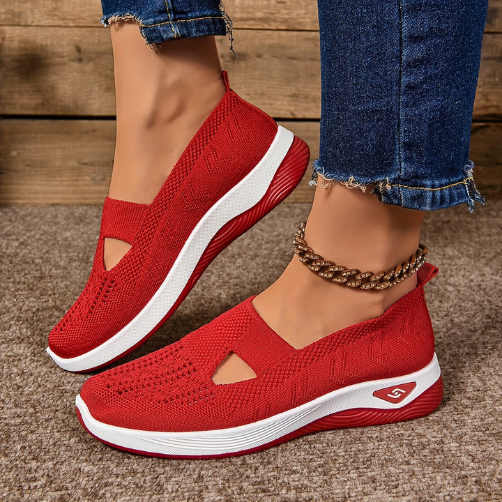 Aliams | Atmungsaktive Orthopädische Slip On Sneakers für Damen