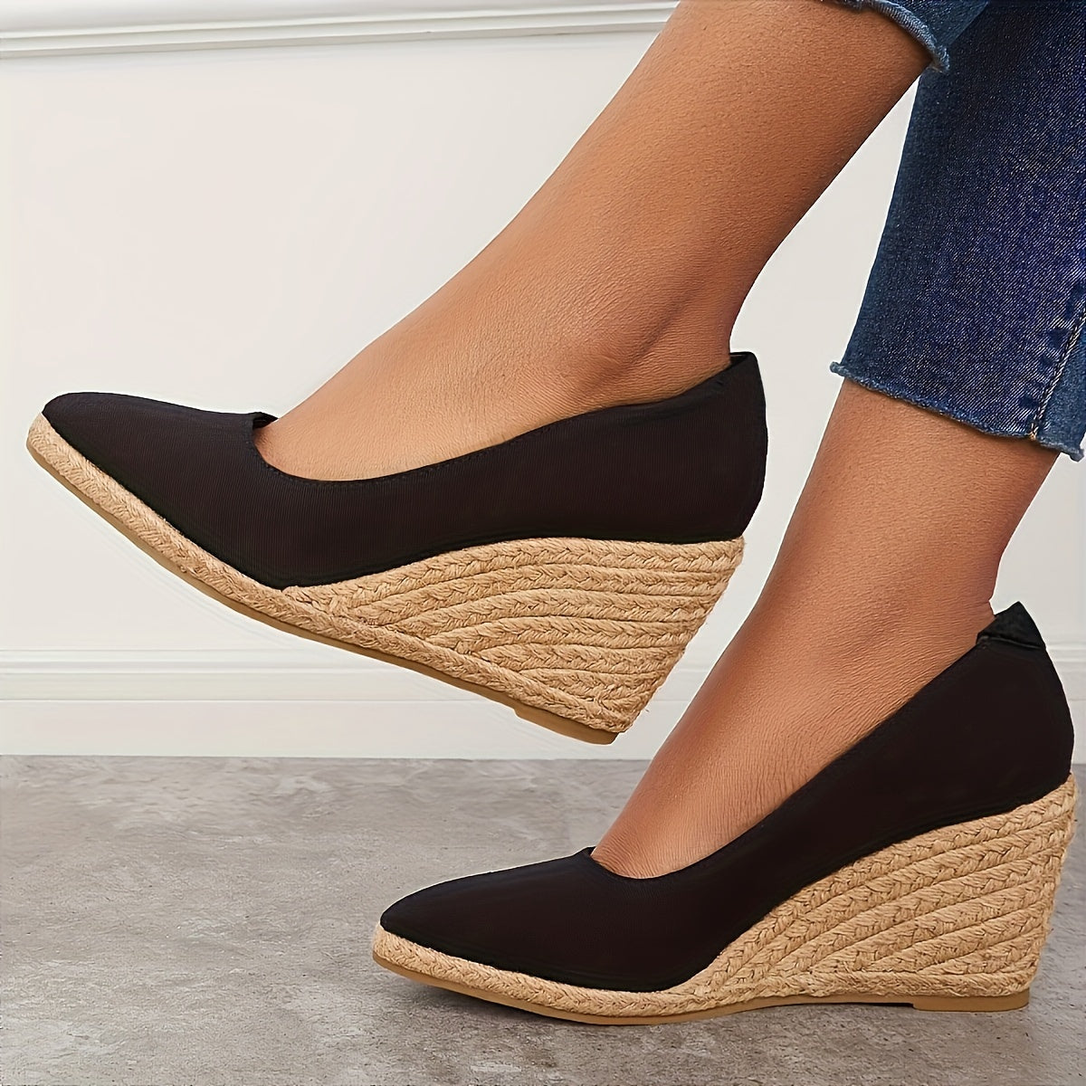 Aryan | Slip-On Platform-Espadrilles Für Damen