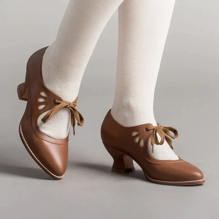 Aliams | Edwardianische Lederschuhe für Damen