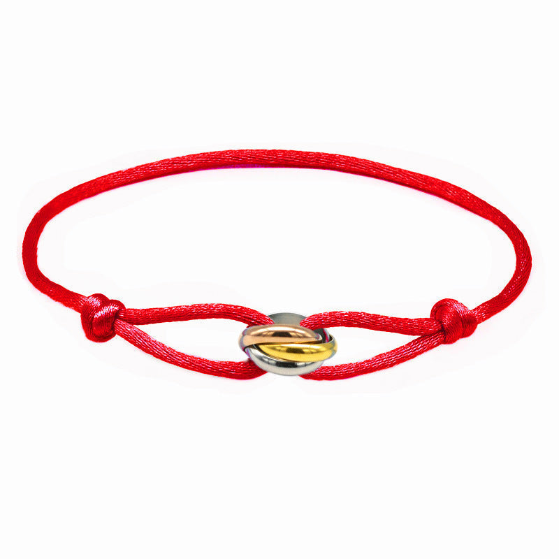 Aliams | Handgefertigtes Paar Edelstahl Diy Tragband
