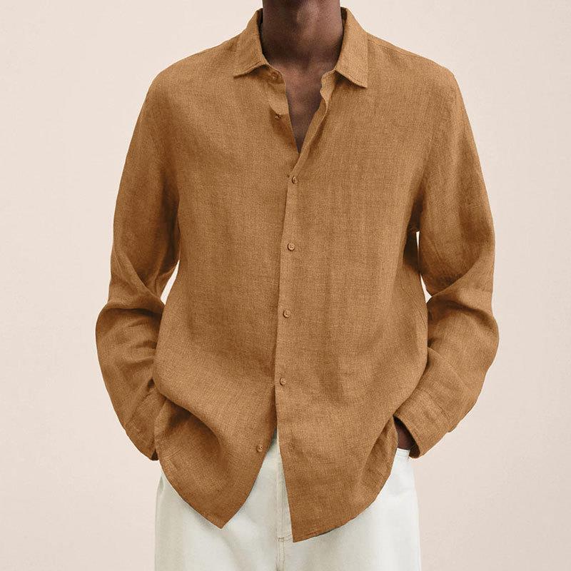 Aliams | Elegantes Leinenhemd für Herren