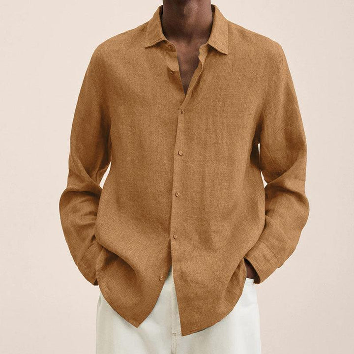 Aliams | Elegantes Leinenhemd für Herren