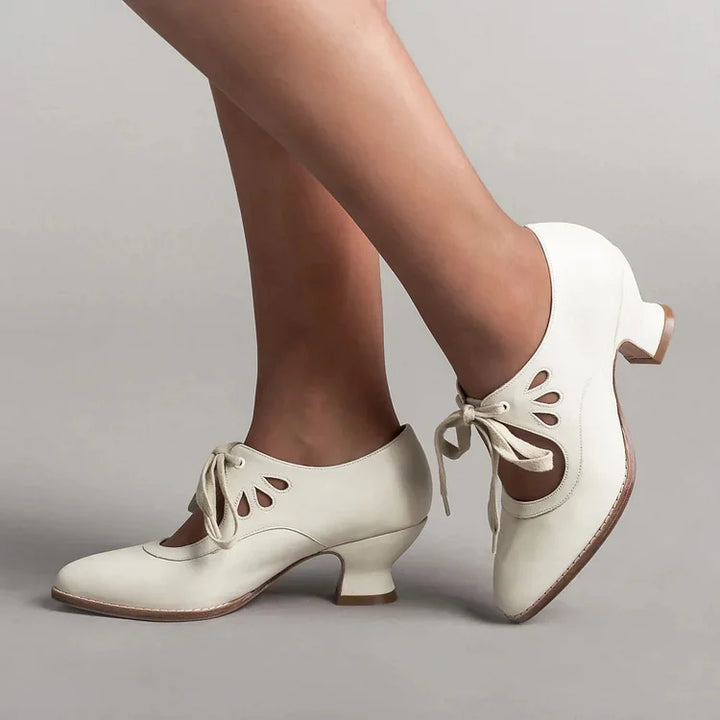 Aliams | Edwardianische Lederschuhe für Damen