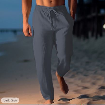 Trendige Leinenhose für Herren