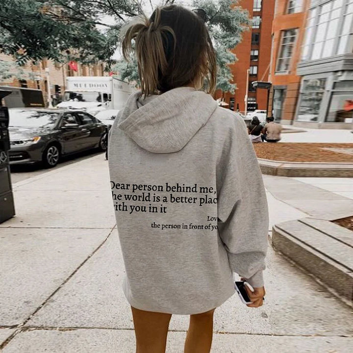 Aliams | Angel Liebe Person Hinter Mir Unisex Hoodie