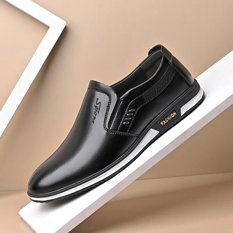 Aliams | Herren Sommer Loafer Schwarz