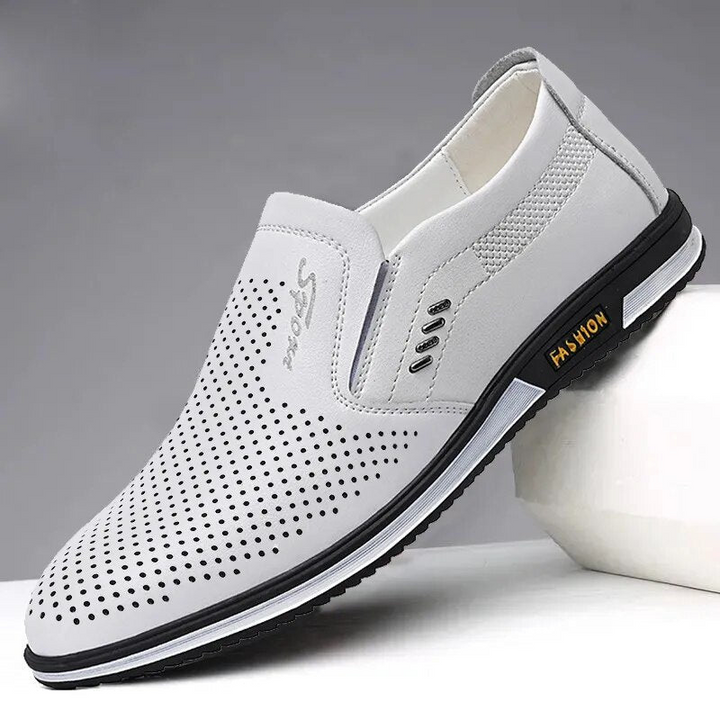 Aliams | Herren Sommer Loafer Schwarz