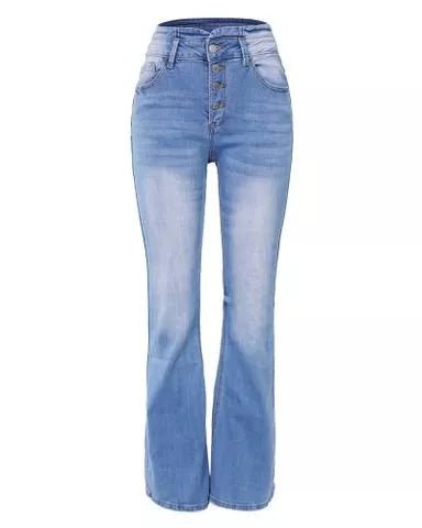 Aliams | Holly Vintage Taillierte Flare-Jeans