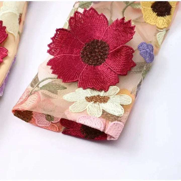 Aliams | Handgefertigtes Blumenkleid