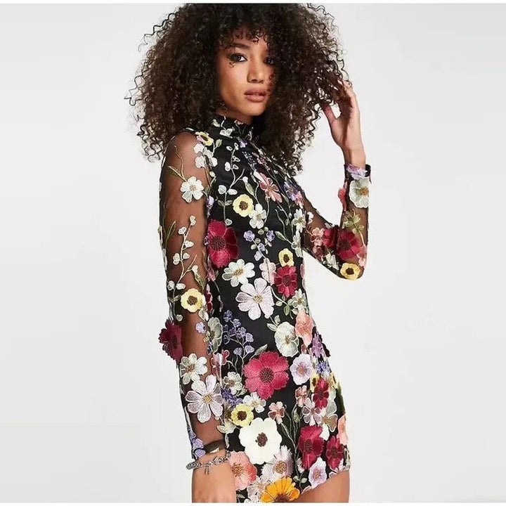 Aliams | Handgefertigtes Blumenkleid