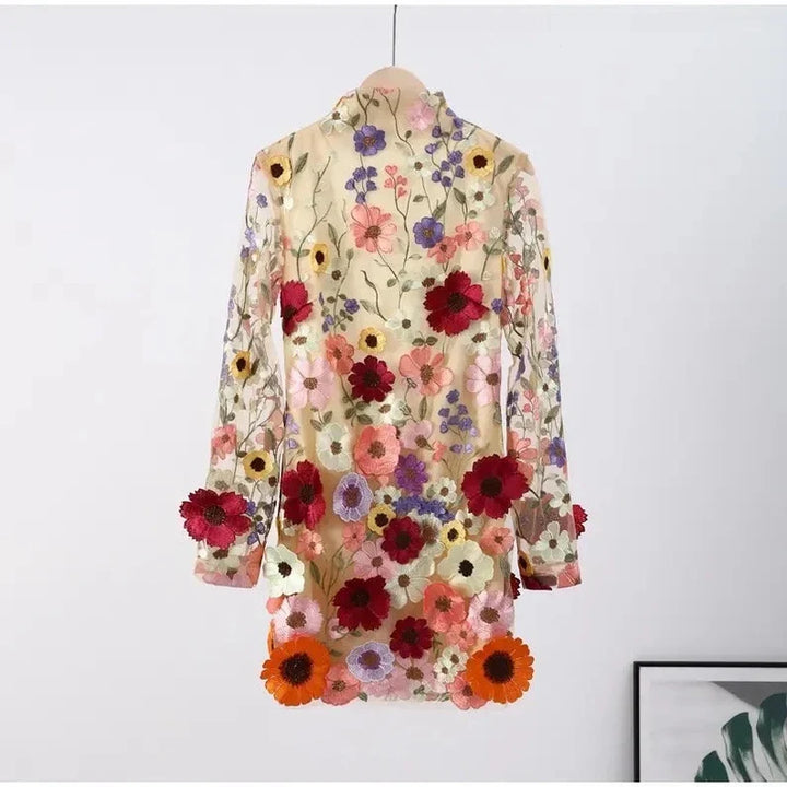 Aliams | Handgefertigtes Blumenkleid