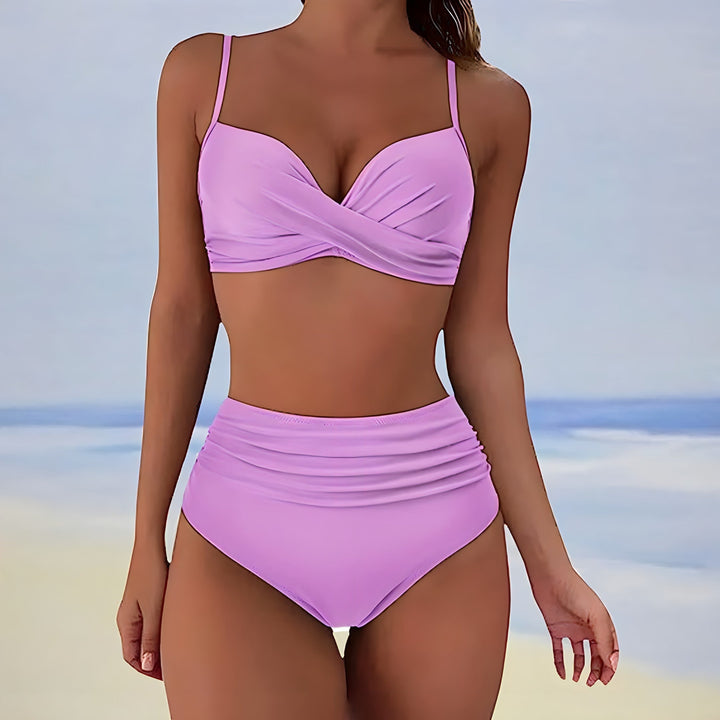 Aliams | Stylischer Bikini mit Hoher Taille