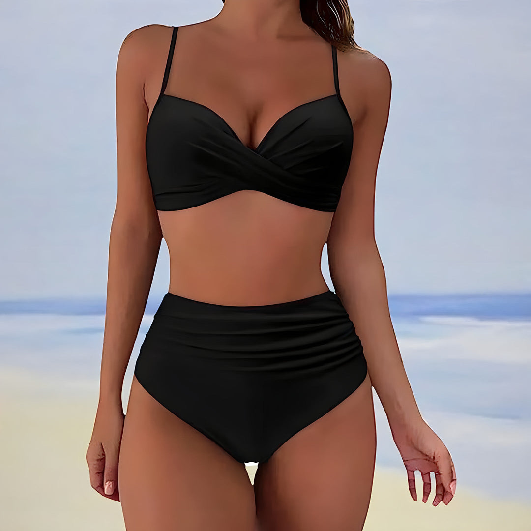 Aliams | Stylischer Bikini mit Hoher Taille