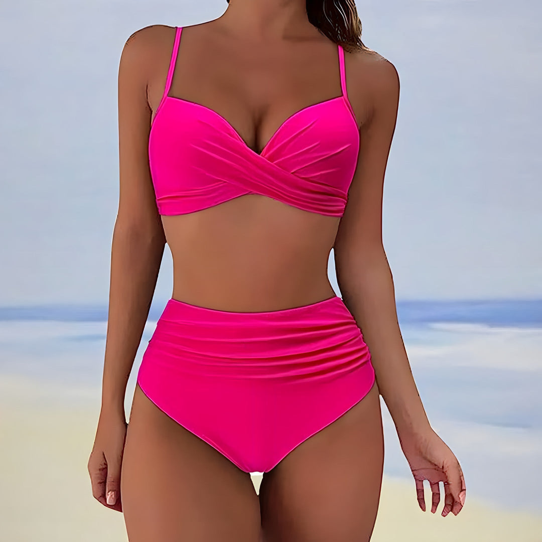 Aliams | Stylischer Bikini mit Hoher Taille