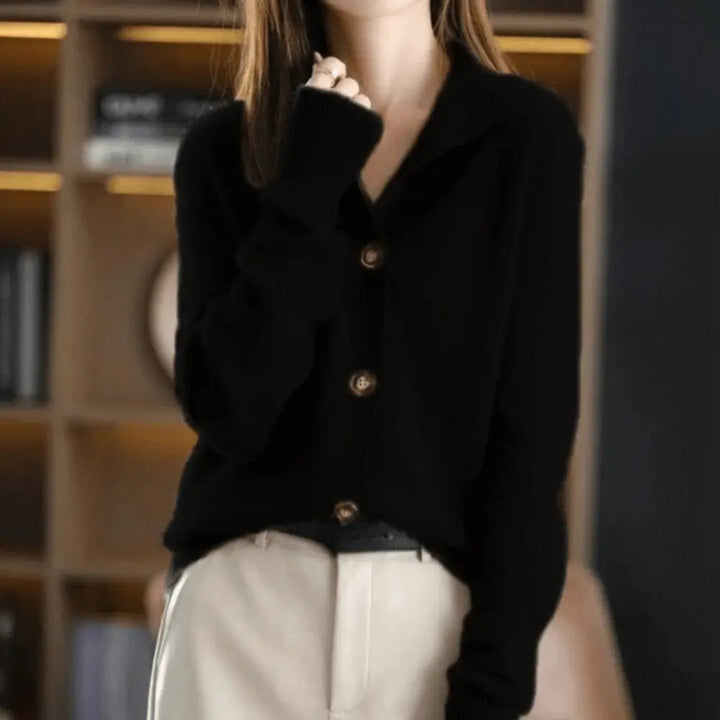 Aliams | Luxuriöse Kaschmir Strickjacke