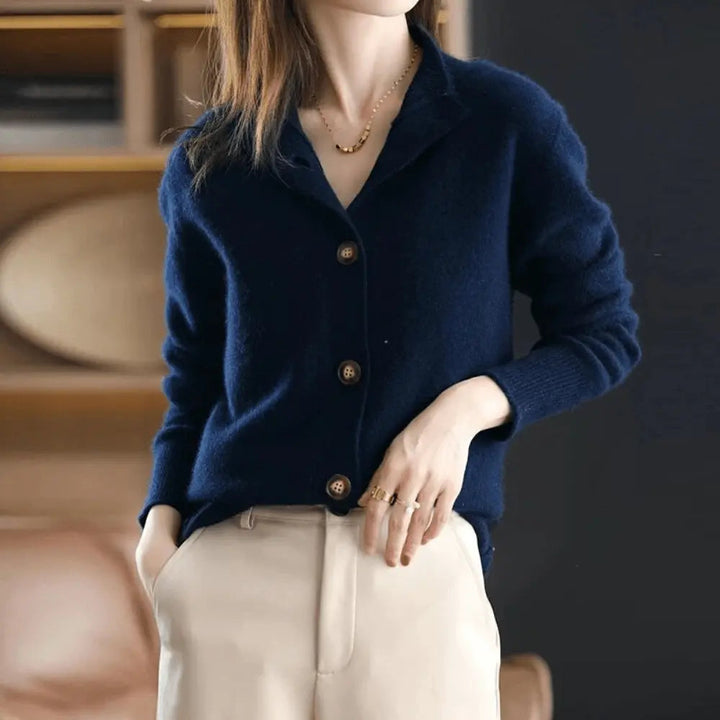 Aliams | Luxuriöse Kaschmir Strickjacke