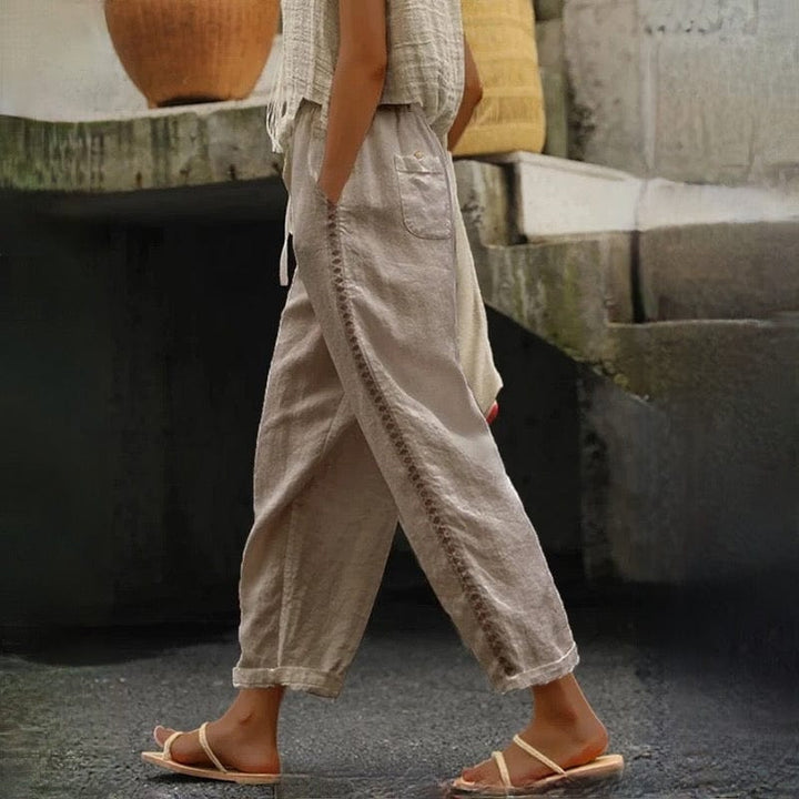 Aliams | Bequeme Leinenhose für Damen