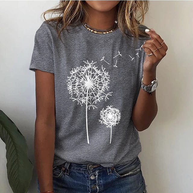 Aliams | Elegantes Löwenzahn Shirt