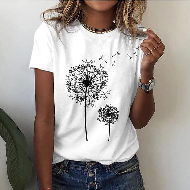 Aliams | Elegantes Löwenzahn Shirt