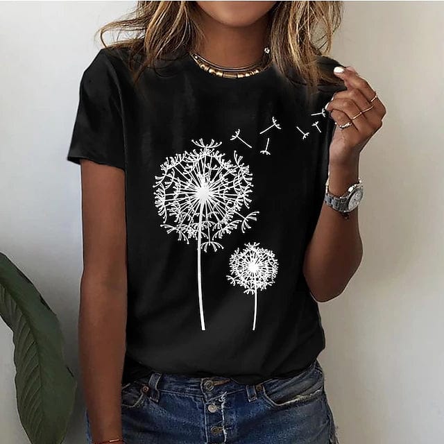Aliams | Elegantes Löwenzahn Shirt