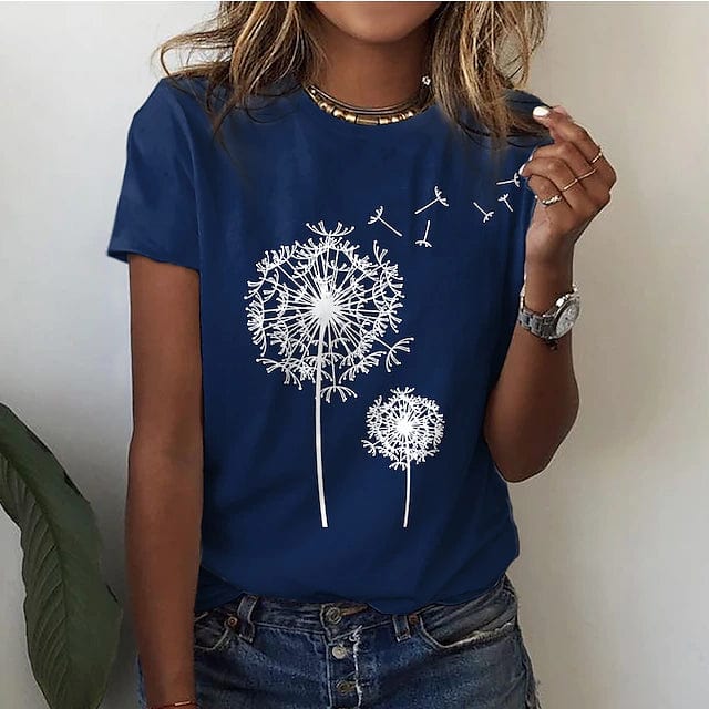 Aliams | Elegantes Löwenzahn Shirt
