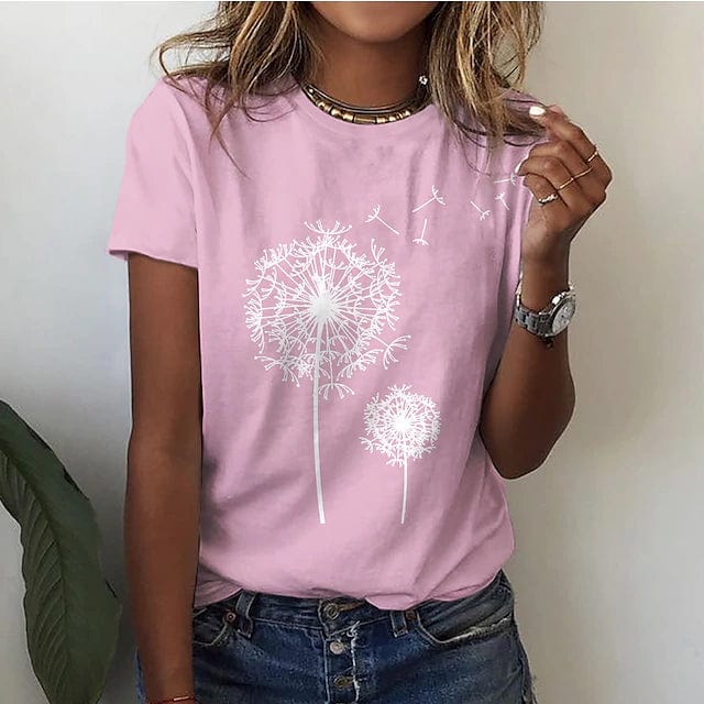 Aliams | Elegantes Löwenzahn Shirt