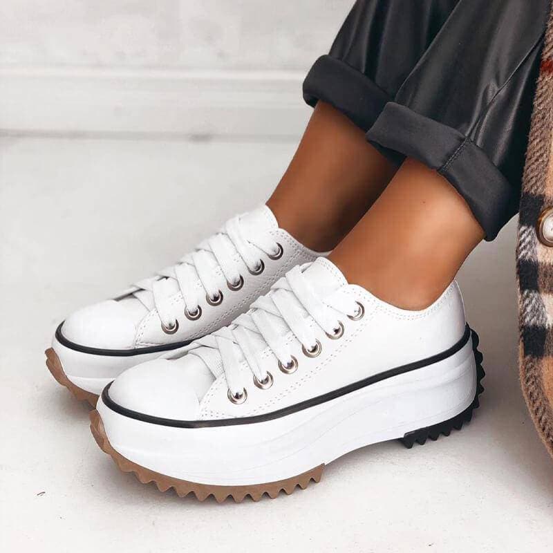 Aliams | Bequeme Plateau Sneaker für Damen