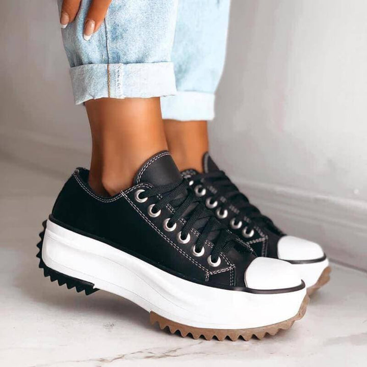 Aliams | Bequeme Plateau Sneaker für Damen