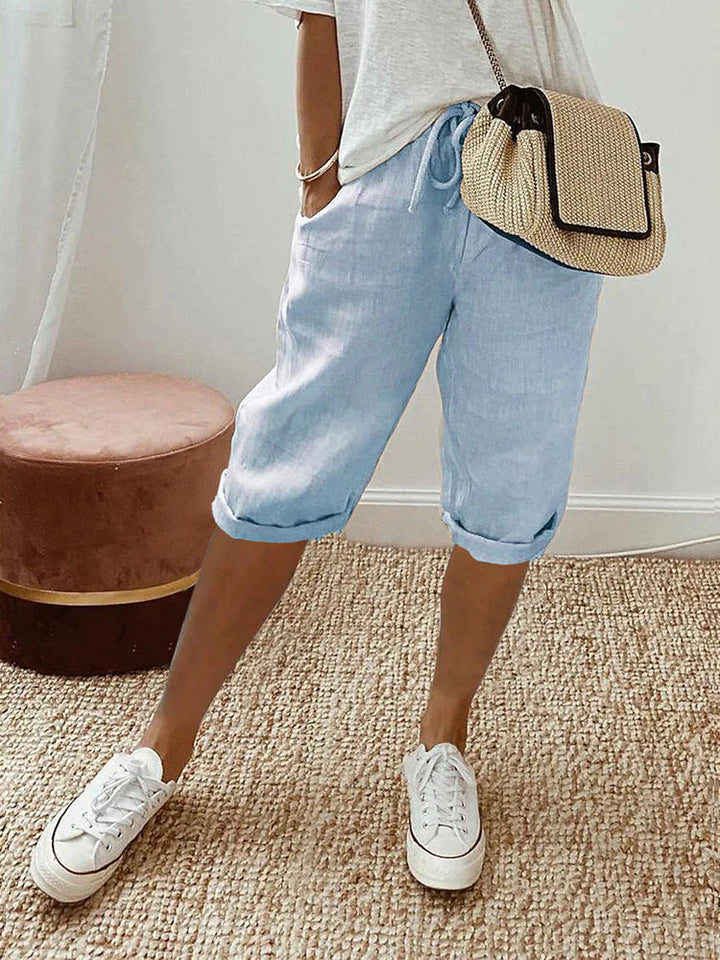 Aliams | Leichte Baumwoll Shorts Für Den Sommer