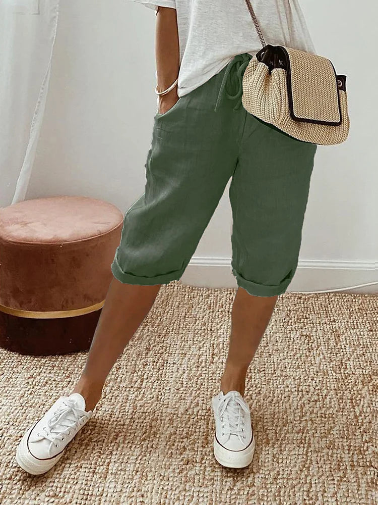 Aliams | Leichte Baumwoll Shorts Für Den Sommer
