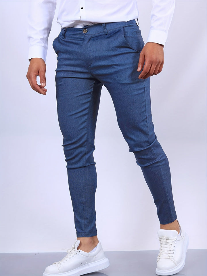 Aliams | Elegante Herren Slim Fit Hose Modernes und Schickes Design