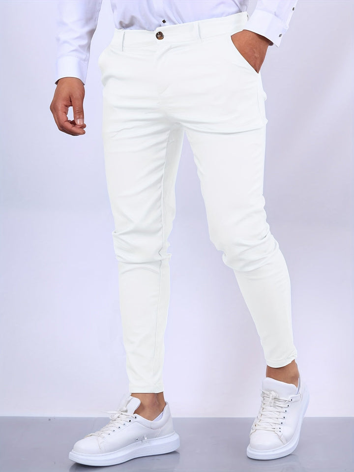 Aliams | Elegante Herren Slim Fit Hose Modernes und Schickes Design