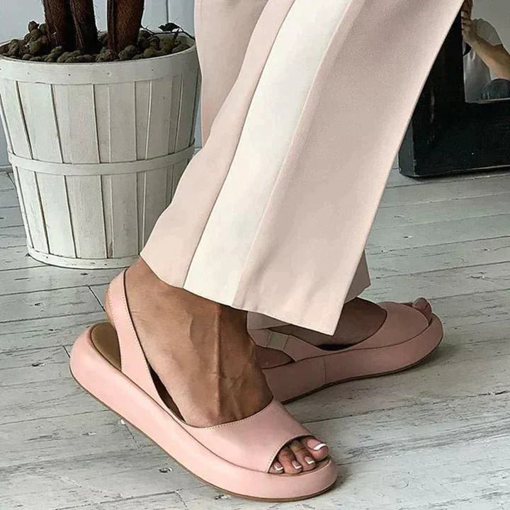 Belaazia | Damen Orthopädische Sandalen Mit Fußbett