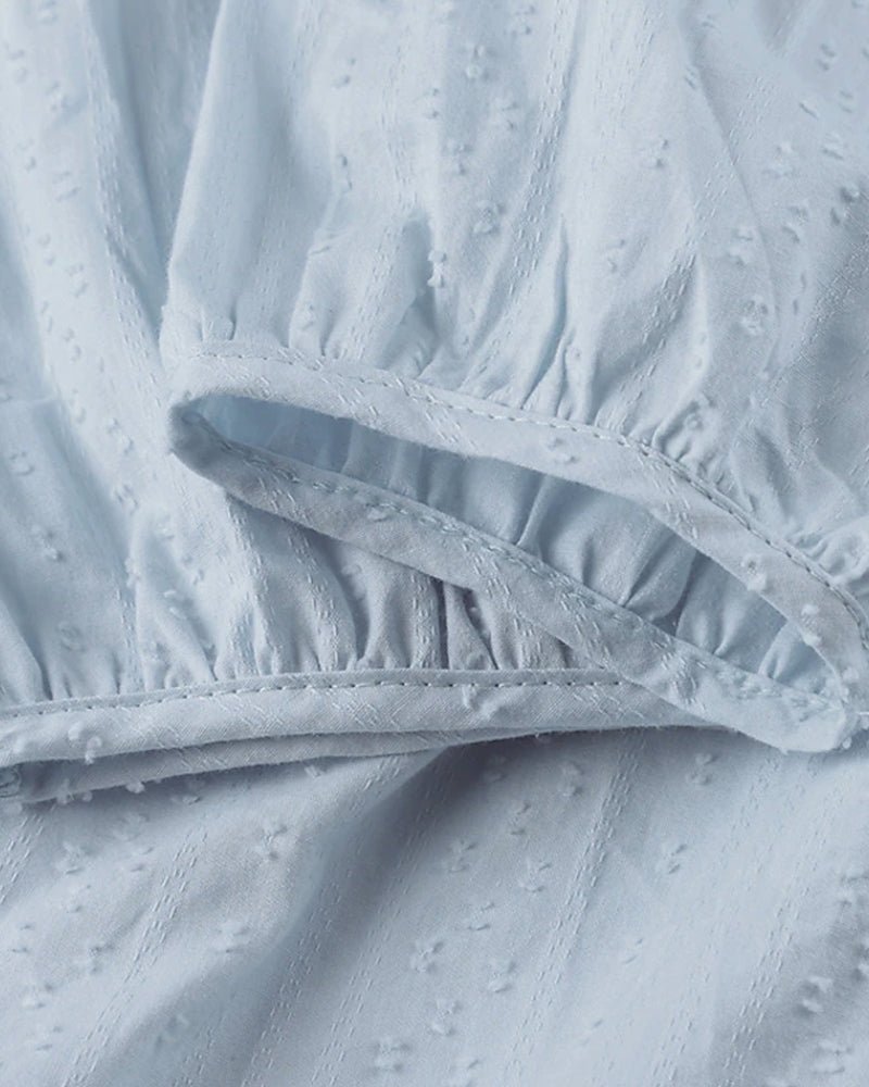 Aliams | Entspannendes Boho Hemdblusenkleid mit V-Ausschnitt für Damen