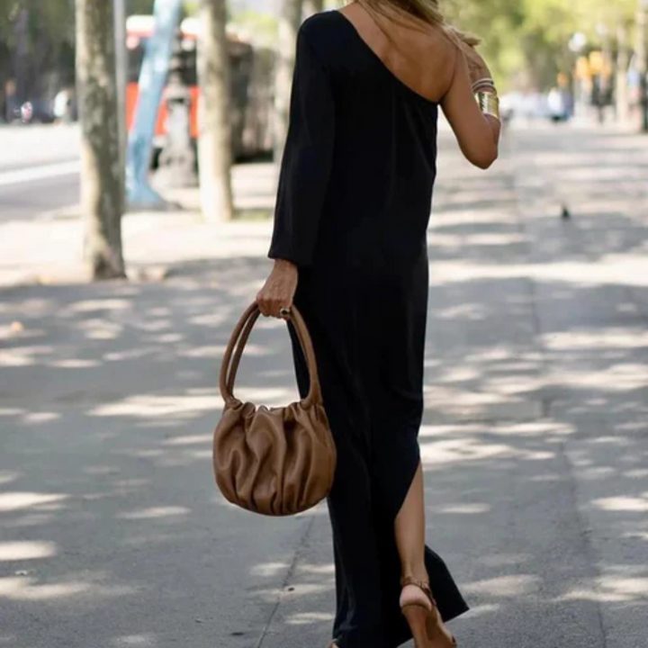 Aliams | Elegantes und Leichtes Ein-Schulter-Kleid