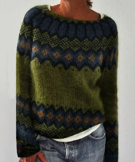 Aliams | Gemütlicher Fair Isle Pullover