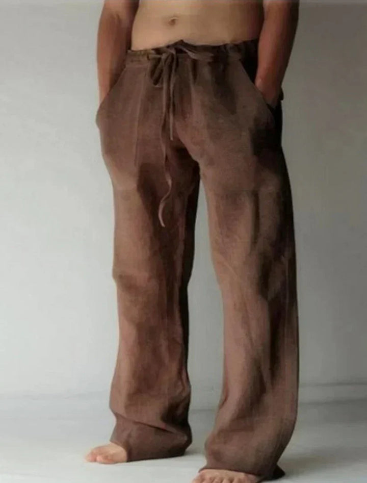 Aliams | Herren Baggy Leinenhose