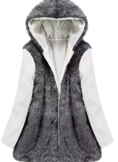 Warmer Damen-Winterjacke Für Kalte Tage