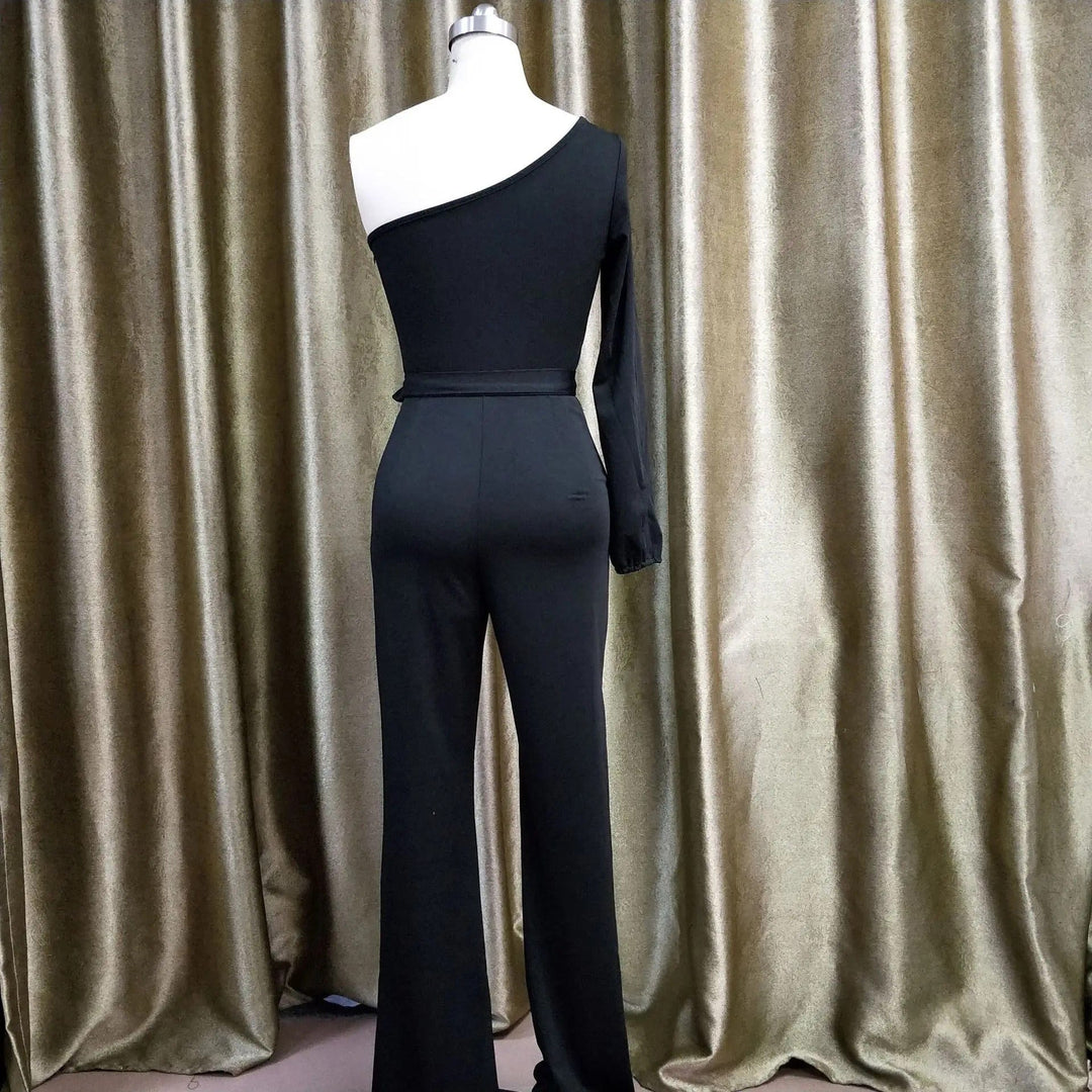 Aliams | Asymmetrischer Ein-Schulter-Overall