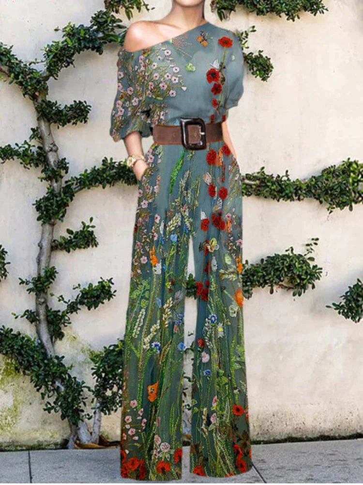 Aliams | Eleganter Und Moderner Damen Jumpsuit Für Den Frühling Stilvoll, Bequem & Vielseitig