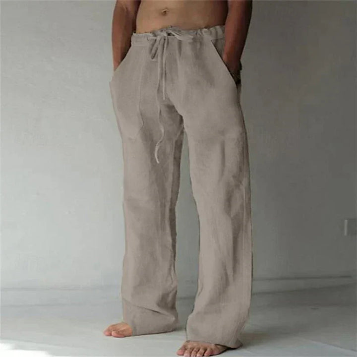 Aliams | Herren Baggy Leinenhose